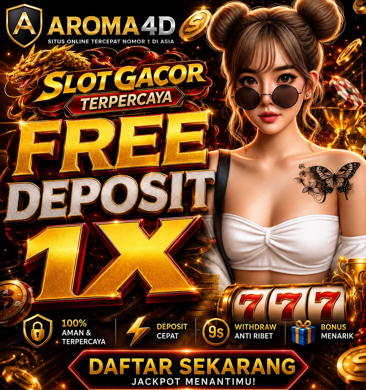 AROMA4D: Daftar No 1 Slot Gacor Terbaik Hari ini Online Terbaru Slot777